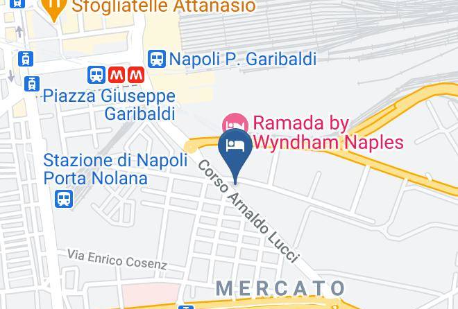 Naples - Central Station Garibaldi Maps