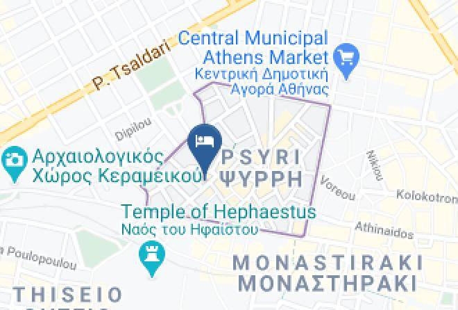 Central Athens - Central Stay Athens Maps