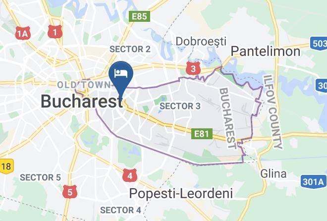 Bucharest - Central Suite Bucuresti Maps