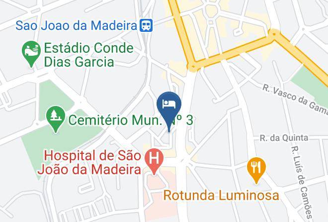 Sao Joao Da Madeira - Central Suites 3 Maps