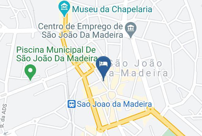 Sao Joao Da Madeira - Central Suites Maps