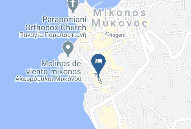 Mykonos - Central Suites Maps