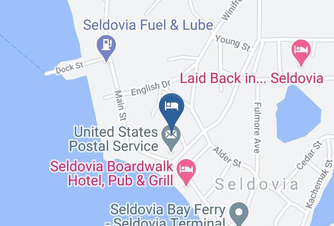 Central Suites Of Seldovia Map