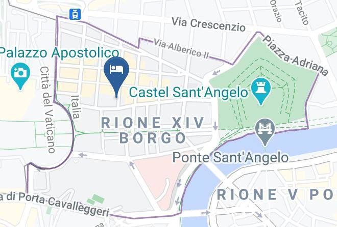 Central Vaticano Suites By Sonder Map