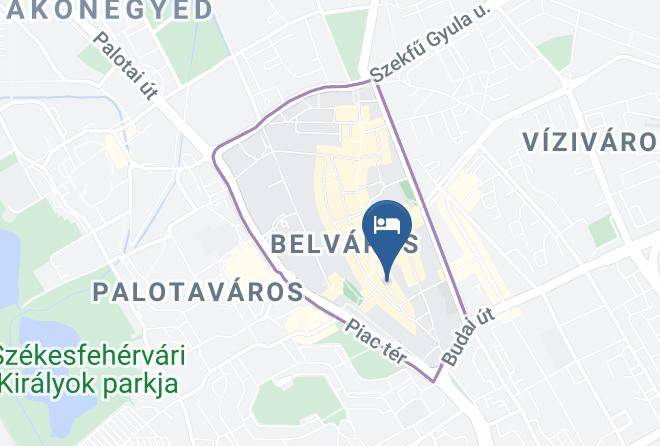 Central Vendeghaz Map