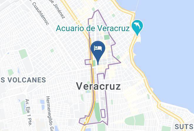 Veracruz Veracruz Centro - Hotel Y Restaurante Central Maps