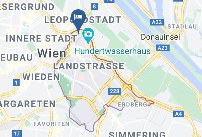 Vienna Landstrase - Central Vienna Living Premium Suite Maps