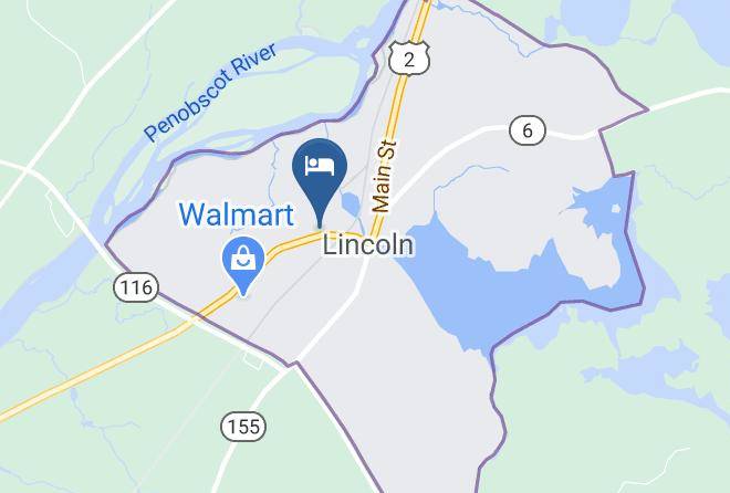 Penobscot - Central Waters Lodging Maps