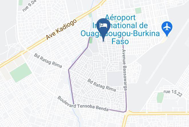 Kadiogo - Centrale Hotel Maps