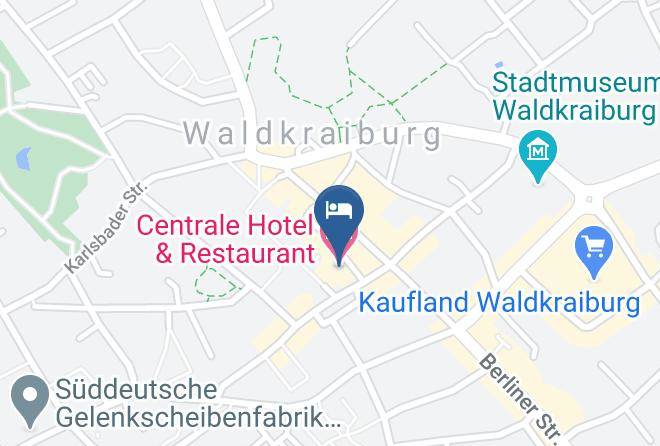 Muhldorf Am Inn - Centrale Hotel & Restaurant Maps