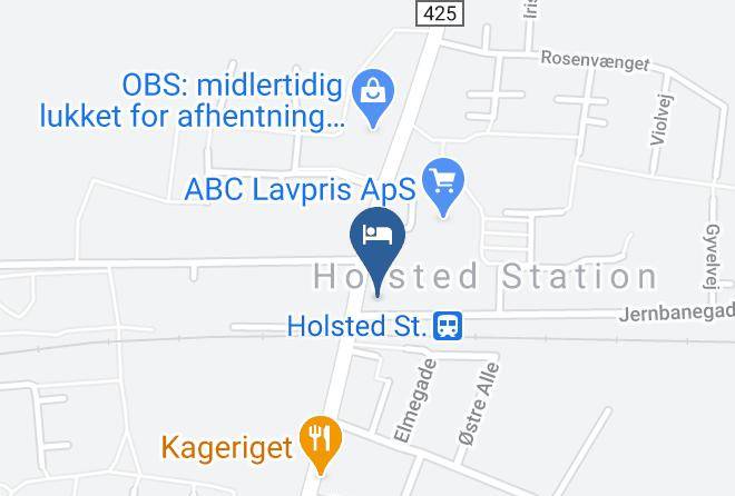 Holsted - Centralhotellet Maps
