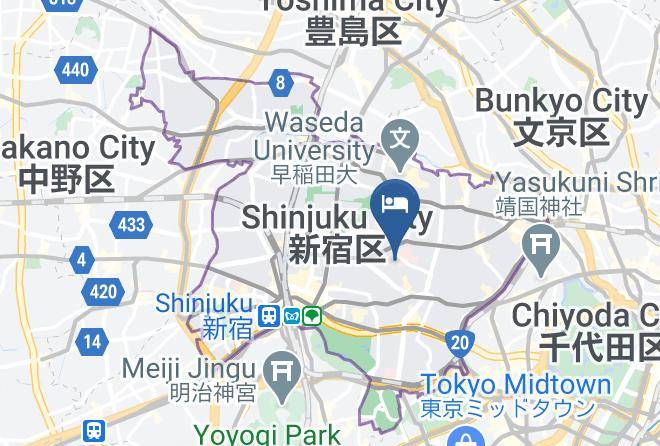 Shinjuku Ward - Centrally Located Deluxe Furnished 4 Maps