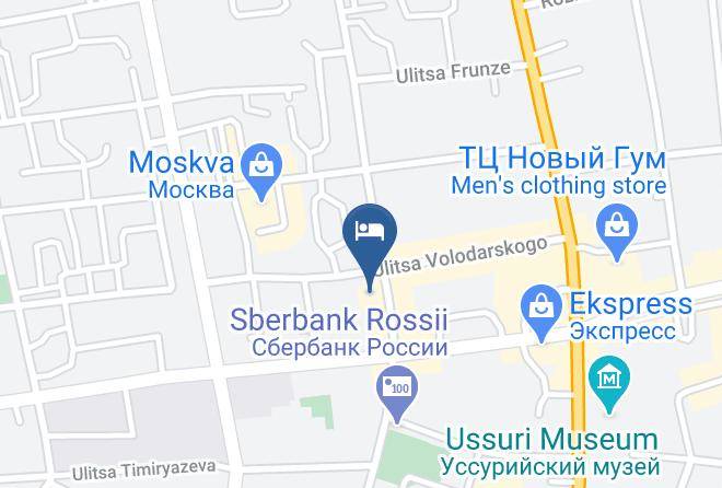 Centralnaya Hotel Map