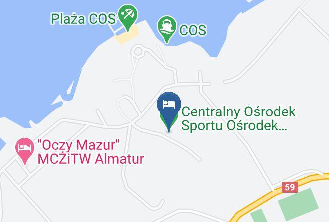 Gizycki - Centralny Osrodek Sportu Osrodek Przygotowan Olimpijskich W Gizycku Maps