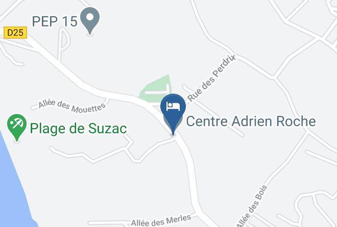 Charente Maritime - Centre Adrien Roche Maps