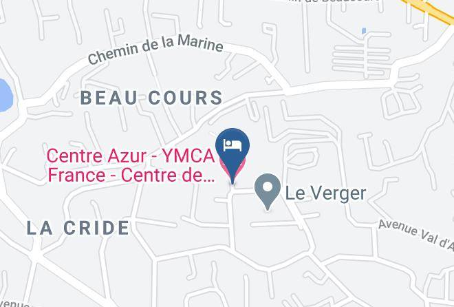Var - Centre Azur Ymca France Centre De Sejour International Maps