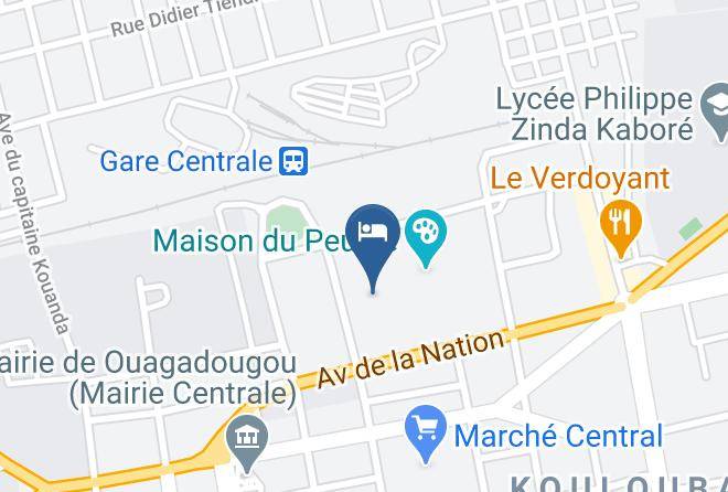 Kadiogo - Centre D'accueil Missionnaire Notre Dame De Lorette Maps