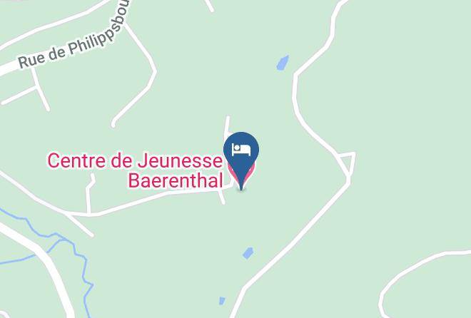Centre De Jeunesse Baerenthal Map