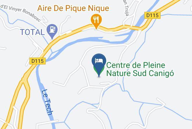 Pyrenees Orientales - Centre De Pleine Nature Sud Canigo Maps
