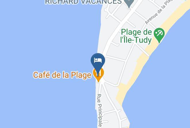 Finistere - Centre De Vacances Berry Tudy Maps