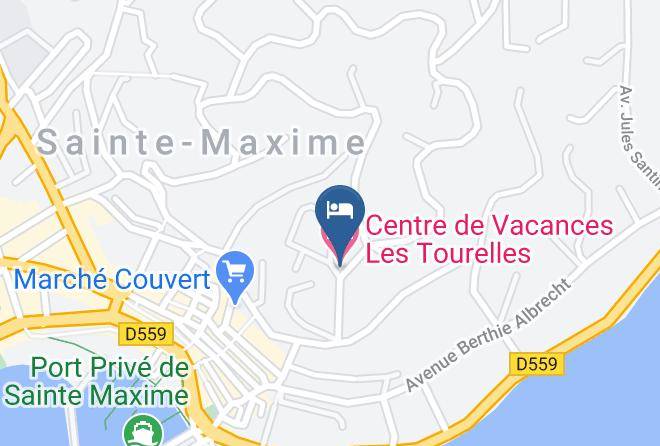 Var - Centre De Vacances Les Tourelles Maps