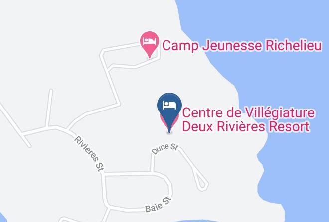Gloucester - Centre De Villegiature Deux Rivieres Resort Maps