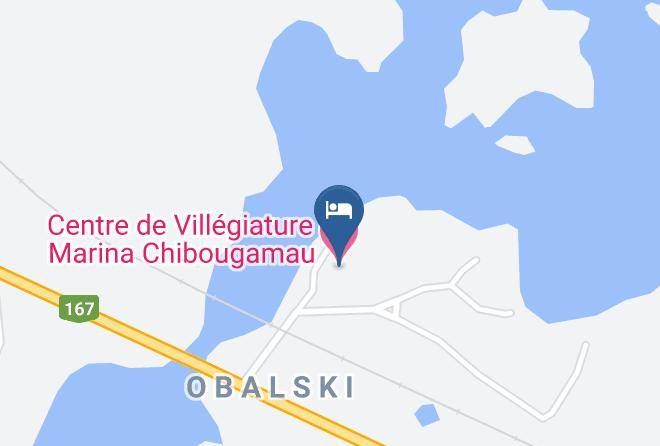 Nord Du Quebec - Centre De Villegiature Marina Chibougamau Maps