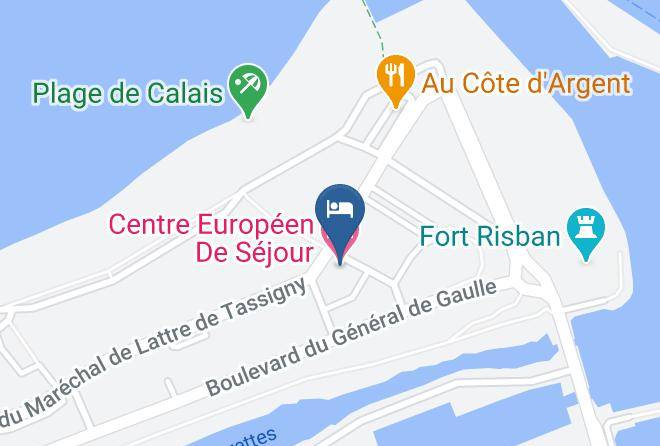 Pas De Calais - Centre Europeen De Sejour Maps