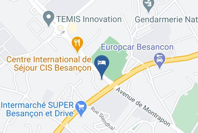 Doubs - Centre International De Sejour C I S Besancon Maps
