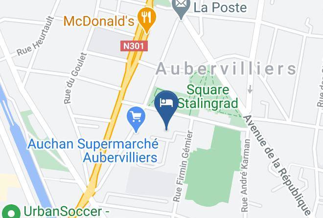 Centre International De Sejour Eugene Henaff Map