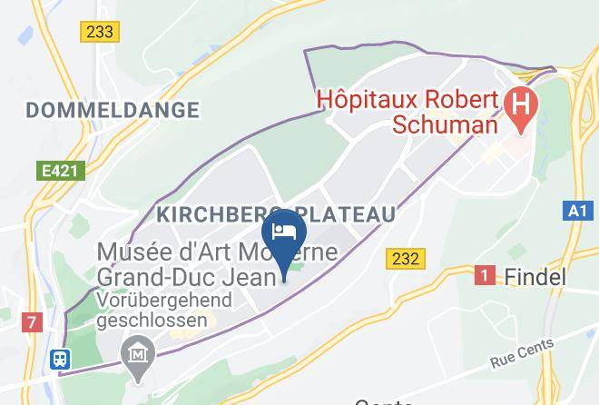 Luxembourg - Centre National Sportif Et Culturel D'coque Maps