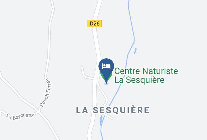 Tarn - Centre Naturiste La Sesquiere Maps