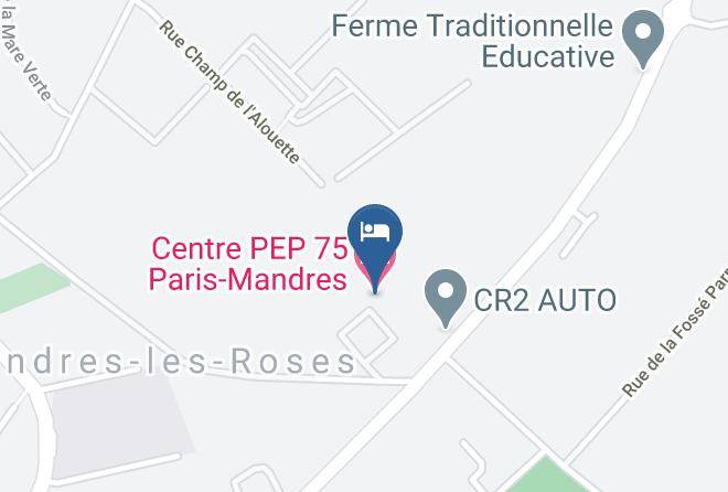 Val De Marne - Centre Pep 75 Paris Mandres Maps