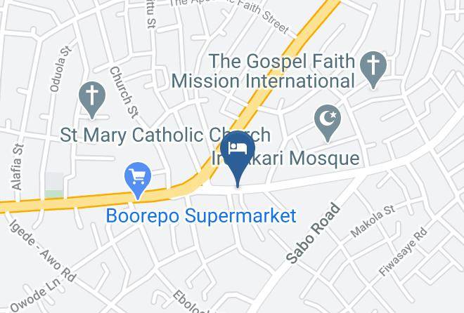 Oshogbo - Centre Point Hotel Maps