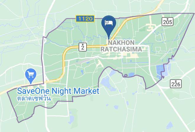 Amphoe Mueang Nakhon Ratchasima - Centre Point Hotel Terminal21 Korat Maps