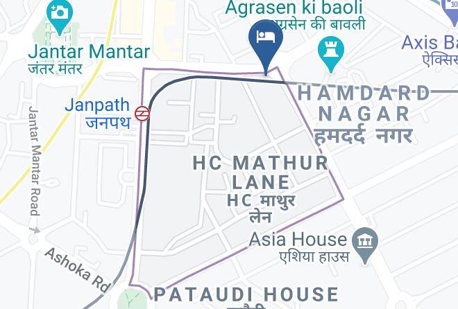 New Delhi - Centre Point Maps