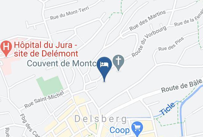 Delemont - Centre Saint Francois Maps