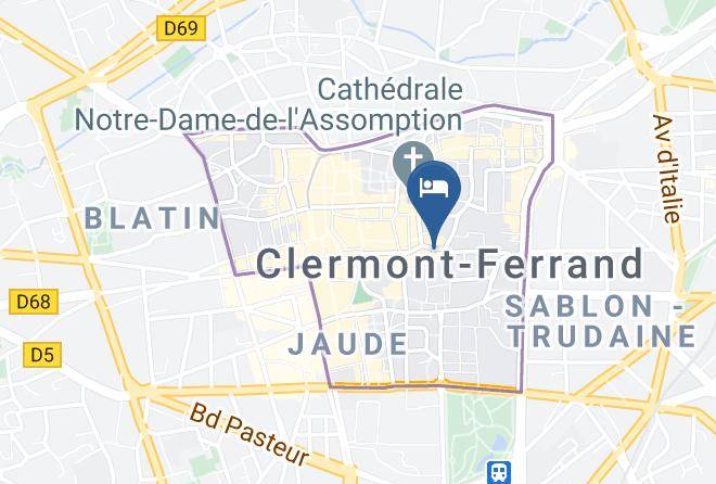 Centre Ville Cathedrale Terrasses Map