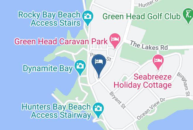 Centrebreak Beach Stay Map