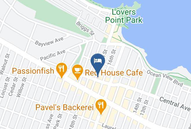 Monterey - Centrella Inn Maps