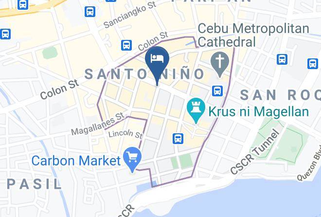 Centrepoint Hotel Cebu Map