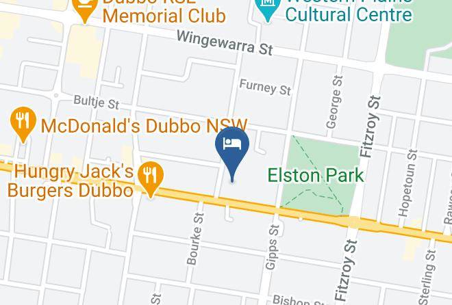 Western Plains Regional - Centrepoint Motel Maps