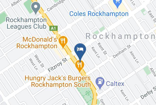 Centrepoint Motor Inn Map