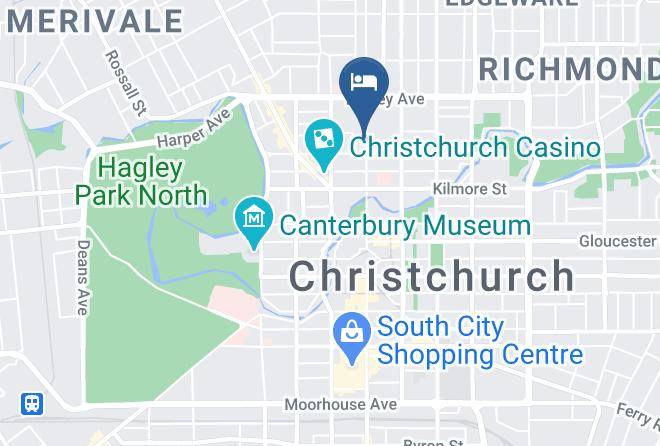 Christchurch - Centrepoint On Colombo Maps