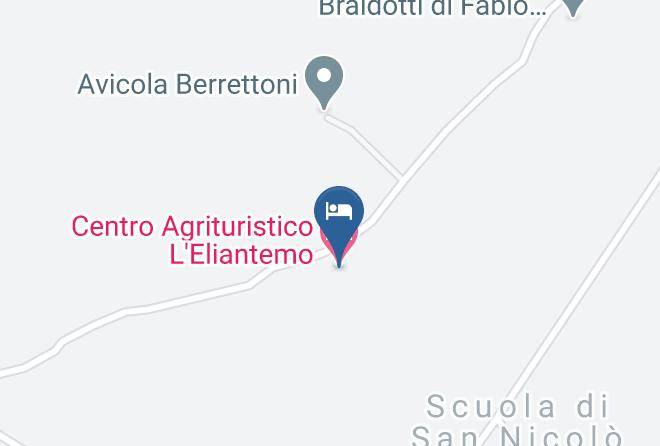 Perugia - Centro Agrituristico L'eliantemo Maps