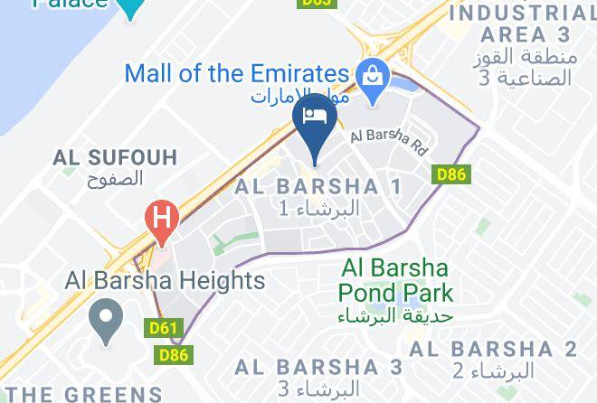Dubai - Centro Barsha Maps