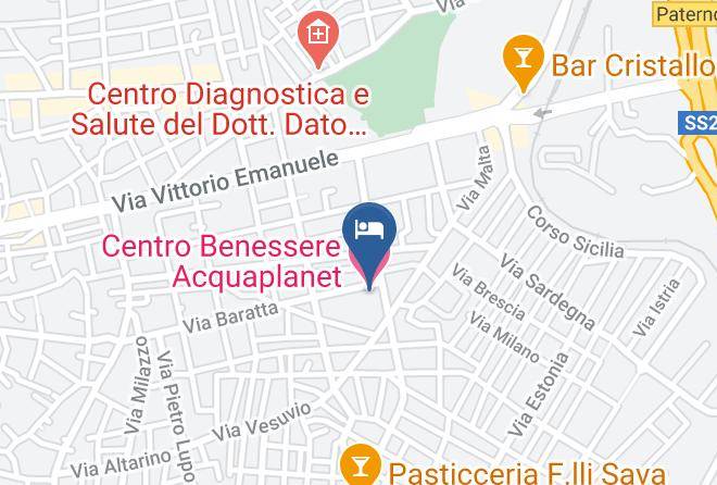 Catania - Centro Benessere Acquaplanet Maps