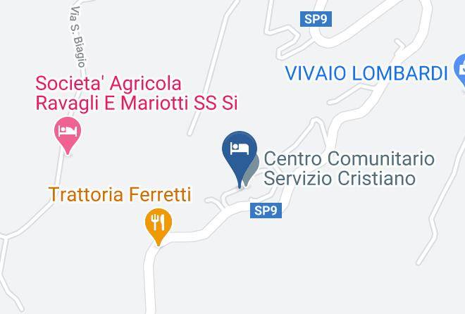 Pistoia - Centro Comunitario Maps
