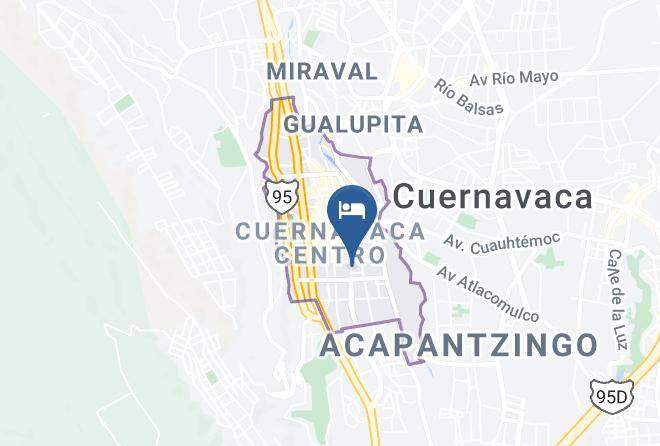 Cuernavaca - Hotel Juarez Cuernavaca Maps