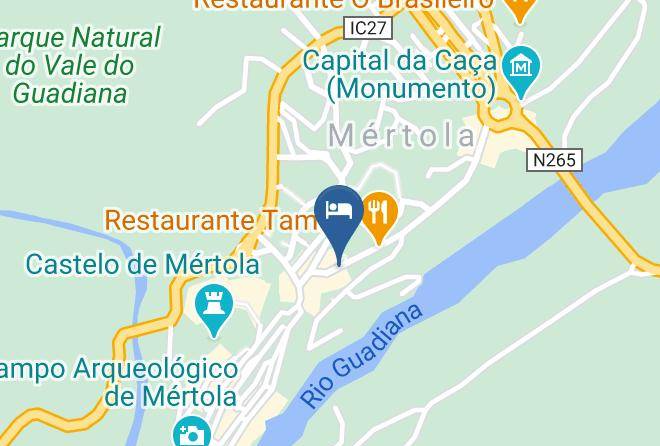 Centro De Estagio Do Guadiana Map